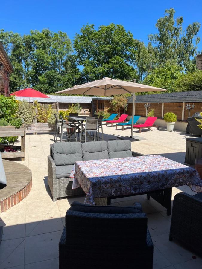 Le Jardin Des Roses Bed & Breakfast Gerponville Luaran gambar